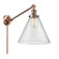 Cone - 1 Light - 12 inch - Antique Copper -Adjustable Swing Arm (3442|237-AC-G44-L)