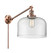 Bell - 1 Light - 12 inch - Antique Copper -Adjustable Swing Arm (3442|237-AC-G72-L)