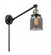 Bell - 1 Light - 8 inch - Black Antique Brass -Adjustable Swing Arm (3442|237-BAB-G53)
