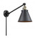 Appalachian - 1 Light - 8 inch - Black Antique Brass -Adjustable Swing Arm (3442|237-BAB-M13-BK)
