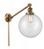 Beacon - 1 Light - 10 inch - Brushed Brass -Adjustable Swing Arm (3442|237-BB-G202-10)