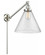 Cone - 1 Light - 12 inch - Brushed Satin Nickel -Adjustable Swing Arm (3442|237-SN-G44-L)