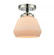 Fulton - 1 Light - 7 inch - Black Polished Nickel - Semi-Flush Mount (3442|284-1C-BPN-G171)