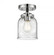 Bell - 1 Light - 5 inch - Black Polished Nickel - Semi-Flush Mount (3442|284-1C-BPN-G54)