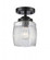 Colton - 1 Light - 6 inch - Oil Rubbed Bronze - Semi-Flush Mount (3442|284-1C-OB-G302-LED)