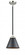 Appalachian - 1 Light - 8 inch - Black Polished Nickel - Stem hung - Mini Pendant (3442|284-1S-BPN-M13-BK-LED)