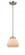 Fulton - 1 Light - 7 inch - Brushed Satin Nickel - Stem hung - Mini Pendant (3442|284-1S-SN-G171)