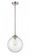 Beacon - 1 Light - 10 inch - Brushed Satin Nickel - Stem hung - Mini Pendant (3442|284-1S-SN-G204-10-LED)