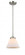 Cone - 1 Light - 8 inch - Brushed Satin Nickel - Stem hung - Mini Pendant (3442|284-1S-SN-G41)