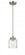 Bell - 1 Light - 5 inch - Brushed Satin Nickel - Stem hung - Mini Pendant (3442|284-1S-SN-G54-LED)