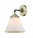 Cone - 1 Light - 8 inch - Black Antique Brass - Sconce (3442|284-1W-BAB-G41)