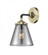 Cone - 1 Light - 6 inch - Black Antique Brass - Sconce (3442|284-1W-BAB-G63)