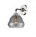 Fulton - 1 Light - 7 inch - Black Polished Nickel - Sconce (3442|284-1W-BPN-G173-LED)
