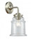 Canton - 1 Light - 6 inch - Brushed Satin Nickel - Sconce (3442|284-1W-SN-G182-LED)