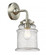 Canton - 1 Light - 6 inch - Brushed Satin Nickel - Sconce (3442|284-1W-SN-G184)