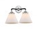 Cone - 2 Light - 16 inch - Black Polished Nickel - Bath Vanity Light (3442|284-2W-BPN-G41)
