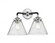 Cone - 2 Light - 16 inch - Black Polished Nickel - Bath Vanity Light (3442|284-2W-BPN-G44)