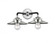 Railroad - 2 Light - 16 inch - Black Polished Nickel - Bath Vanity Light (3442|284-2W-BPN-M1-PN-LED)