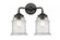 Canton - 2 Light - 14 inch - Oil Rubbed Bronze - Bath Vanity Light (3442|284-2W-OB-G184)