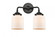 Bell - 2 Light - 13 inch - Oil Rubbed Bronze - Bath Vanity Light (3442|284-2W-OB-G51)