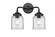 Bell - 2 Light - 13 inch - Oil Rubbed Bronze - Bath Vanity Light (3442|284-2W-OB-G52)
