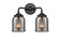 Bell - 2 Light - 13 inch - Oil Rubbed Bronze - Bath Vanity Light (3442|284-2W-OB-G53-LED)