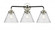 Cone - 3 Light - 26 inch - Black Polished Nickel - Bath Vanity Light (3442|284-3W-BPN-G44)