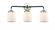 Bell - 3 Light - 23 inch - Black Polished Nickel - Bath Vanity Light (3442|284-3W-BPN-G51-LED)
