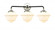 Oxford - 3 Light - 26 inch - Black Polished Nickel - Bath Vanity Light (3442|284-3W-BPN-G531-LED)