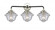 Oxford - 3 Light - 26 inch - Black Polished Nickel - Bath Vanity Light (3442|284-3W-BPN-G534-LED)