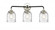 Bell - 3 Light - 23 inch - Black Polished Nickel - Bath Vanity Light (3442|284-3W-BPN-G54-LED)