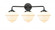 Oxford - 3 Light - 26 inch - Oil Rubbed Bronze - Bath Vanity Light (3442|284-3W-OB-G531)