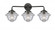 Oxford - 3 Light - 26 inch - Oil Rubbed Bronze - Bath Vanity Light (3442|284-3W-OB-G534-LED)