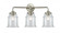 Canton - 3 Light - 24 inch - Brushed Satin Nickel - Bath Vanity Light (3442|284-3W-SN-G182-LED)