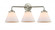 Cone - 3 Light - 26 inch - Brushed Satin Nickel - Bath Vanity Light (3442|284-3W-SN-G41-LED)