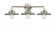 Railroad - 3 Light - 26 inch - Brushed Satin Nickel - Bath Vanity Light (3442|284-3W-SN-M2-SN-LED)