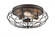 Providence - 3 Light - 15 inch - Oil Rubbed Bronze - Flush Mount (3442|510-3C-OB-LED)