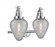 Geneseo - 2 Light - 18 inch - Polished Chrome - Adjustable Bath Vanity Light (3442|515-2W-PC-G165)