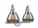 Fulton - 2 Light - 18 inch - Polished Chrome - Adjustable Bath Vanity Light (3442|515-2W-PC-G173-LED)