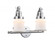 Canton - 2 Light - 18 inch - Polished Chrome - Adjustable Bath Vanity Light (3442|515-2W-PC-G181S-LED)