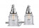 Canton - 2 Light - 18 inch - Polished Chrome - Adjustable Bath Vanity Light (3442|515-2W-PC-G184-LED)