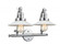 Halophane - 2 Light - 18 inch - Polished Chrome - Adjustable Bath Vanity Light (3442|515-2W-PC-G1-LED)