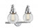 Beacon - 2 Light - 16 inch - Polished Chrome - Adjustable Bath Vanity Light (3442|515-2W-PC-G202-6)