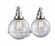 Beacon - 2 Light - 18 inch - Polished Chrome - Adjustable Bath Vanity Light (3442|515-2W-PC-G202-8-LED)