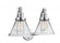 Cone - 2 Light - 18 inch - Polished Chrome - Adjustable Bath Vanity Light (3442|515-2W-PC-G42-LED)