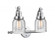 Bell - 2 Light - 18 inch - Polished Chrome - Adjustable Bath Vanity Light (3442|515-2W-PC-G54)