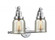 Bell - 2 Light - 18 inch - Polished Chrome - Adjustable Bath Vanity Light (3442|515-2W-PC-G58)