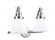 Cone - 2 Light - 18 inch - Polished Chrome - Adjustable Bath Vanity Light (3442|515-2W-PC-G61)