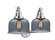 Bell - 2 Light - 18 inch - Polished Chrome - Adjustable Bath Vanity Light (3442|515-2W-PC-G73)