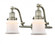 Canton - 2 Light - 18 inch - Brushed Satin Nickel - Adjustable Bath Vanity Light (3442|515-2W-SN-G181S)